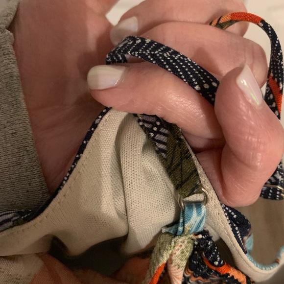 Fraiche by J Shreya Tropical Print Dress, Large, Great Condition Like New - Picture 11 of 13